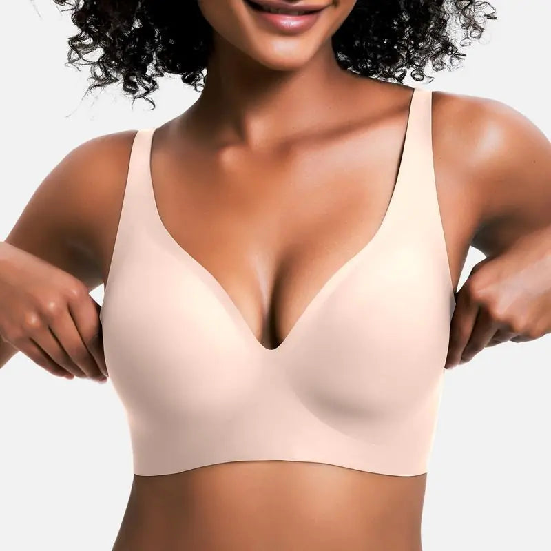 Women's Jelly Technology Wireless Bra – Smooth, Seamless, and Ultra-Soft