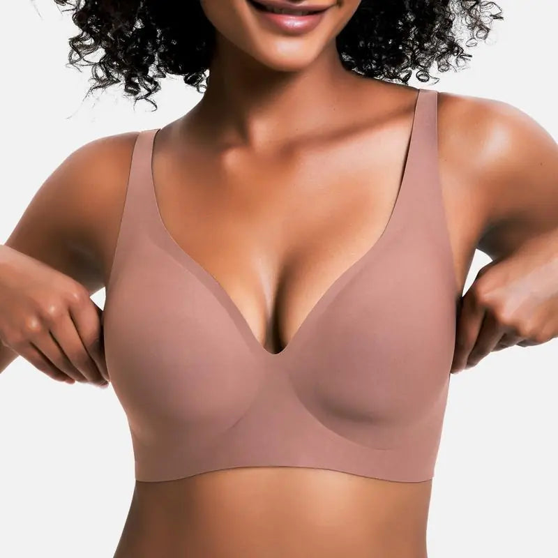 Women's Jelly Technology Wireless Bra – Smooth, Seamless, and Ultra-Soft